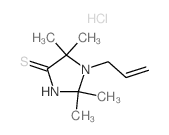 2,2,5,5-tetramethyl-1-prop-2-enyl-imidazolidine-4-thione picture