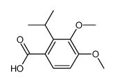 2-isopropyl-3,4-dimethoxy-benzoic acid Structure