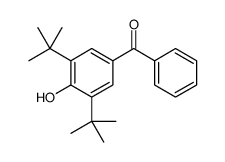 (3,5-ditert-butyl-4-hydroxyphenyl)-phenylmethanone Structure