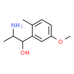 Benzenemethanol, alpha-(1-aminoethyl)-5-methoxy-2-methyl-, (R*,S*)- (9CI)结构式