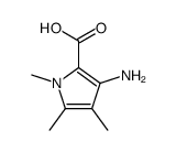 1H-Pyrrole-2-carboxylicacid,3-amino-1,4,5-trimethyl-(9CI) structure
