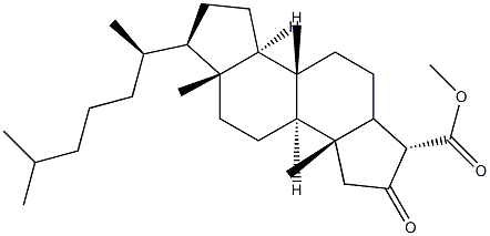 2-Oxo-A-norcholestane-3α-carboxylic acid methyl ester picture