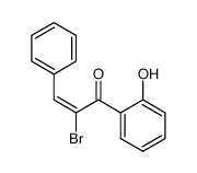 (E)-α-bromo-2'-hydroxychalcone Structure