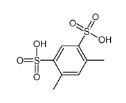 4,6-dimethylbenzene-1,3-disulfonic acid Structure