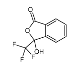 3-羟基-3-(三氟甲基)异苯并呋喃-1(3H)-酮结构式