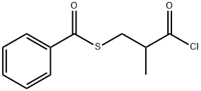 ()-S-(3-chloro-2-methyl-3-oxopropyl) benzenecarbothioate Structure