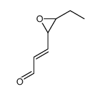 4,5-epoxy-2-heptenal Structure