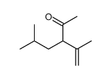 5-methyl-3-prop-1-en-2-ylhexan-2-one Structure