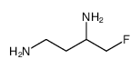 4-fluorobutane-1,3-diamine结构式