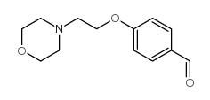 4-(2-MORPHOLINOETHOXY)BENZALDEHYDE structure