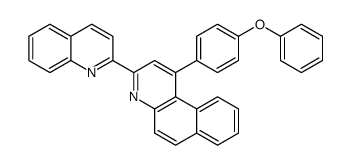 1-(4-phenoxyphenyl)-3-quinolin-2-ylbenzo[f]quinoline Structure