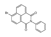 6-bromo-2-phenyl-1H-benzo[de]isoquinoline-1,3(2H)-dione结构式