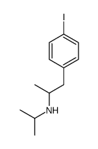 1-(4-Iodophenyl)-N-isopropyl-2-propanamine Structure