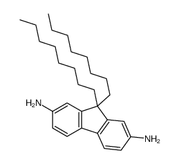 9,9-dioctylfluorene-2,7-diamine Structure