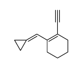 1-cyclopropylidenemethyl-2-ethynyl-cyclohexene Structure