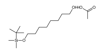 acetic acid,8-[tert-butyl(dimethyl)silyl]oxyoctan-1-ol结构式