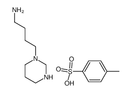 4-(tetrahydropyrimidin-1(2H)-yl)butan-1-amine 4-methylbenzenesulfonate结构式