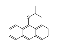 9-propan-2-ylsulfanylanthracene结构式