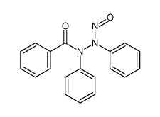 benzoic acid-(N'-nitroso-N,N'-diphenyl-hydrazide) Structure