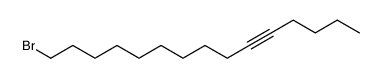 15-bromopentadec-5-yne Structure