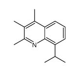 2,3,4-trimethyl-8-propan-2-ylquinoline Structure