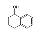 1,2,3,4-Tetrahydro-1-naphthalenol结构式