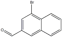 4-Bromo-2-naphthaldehyde Structure