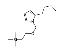 2-[(2-butylpyrrol-1-yl)methoxy]ethyl-trimethylsilane Structure