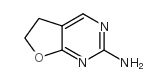 Furo[2,3-d]pyrimidine, 2-amino-5,6-dihydro- (7CI) structure