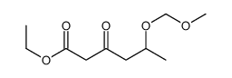 ethyl 5-(methoxymethoxy)-3-oxohexanoate Structure