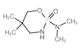 N,N,5,5-tetramethyl-2-oxo-1-oxa-3-aza-2$l^C7H17N2O2P-phosphacyclohexan-2-amine structure