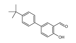 5-(4-tert-butylphenyl)-2-hydroxybenzaldehyde结构式