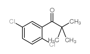 1-(2,5-dichlorophenyl)-2,2-dimethylpropan-1-one结构式