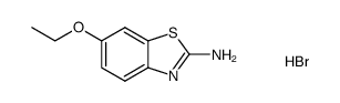 6-ethoxybenzo[d]thiazol-2-amine hydrobromide结构式