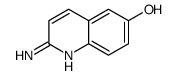 2-氨基-6-羟基-喹啉结构式