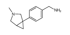 [4-(3-methyl-3-azabicyclo[3.1.0]hexan-1-yl)phenyl]methanamine Structure