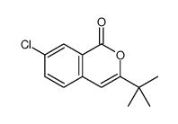 3-tert-butyl-7-chloroisochromen-1-one Structure