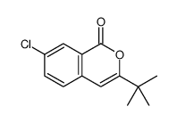 3-tert-butyl-7-chloroisochromen-1-one结构式