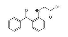 Glycine, N-(2-benzoylphenyl)结构式