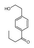 1-[4-(2-hydroxyethyl)phenyl]butan-1-one结构式