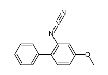 4-Methoxy-2-azidobiphenyl结构式