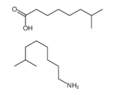 isononanoic acid, compound with isononylamine (1:1) Structure