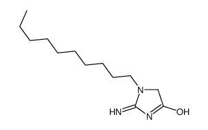 2-amino-3-decyl-4H-imidazol-5-one结构式