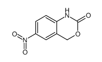 6-硝基-1,4-二氢-2H-苯并[d][1,3]恶嗪-2-酮结构式