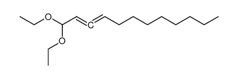 1,1-diethoxydodeca-2,3-diene Structure