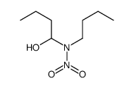 N-butyl-N-(1-hydroxybutyl)nitramide Structure