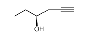 5-Hexyn-3-ol, (3S)-结构式