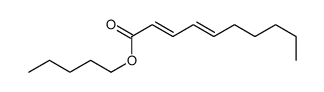 pentyl (2Z,4E)-2,4-decadienoate Structure