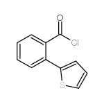 2-(2-噻吩基)苯甲酰氯结构式