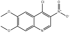 4-chloro-6,7-dimethoxy-3-nitroquinoline Structure